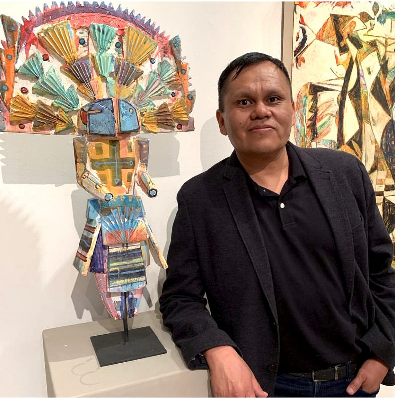 Artist Sheldon Harvey Yei