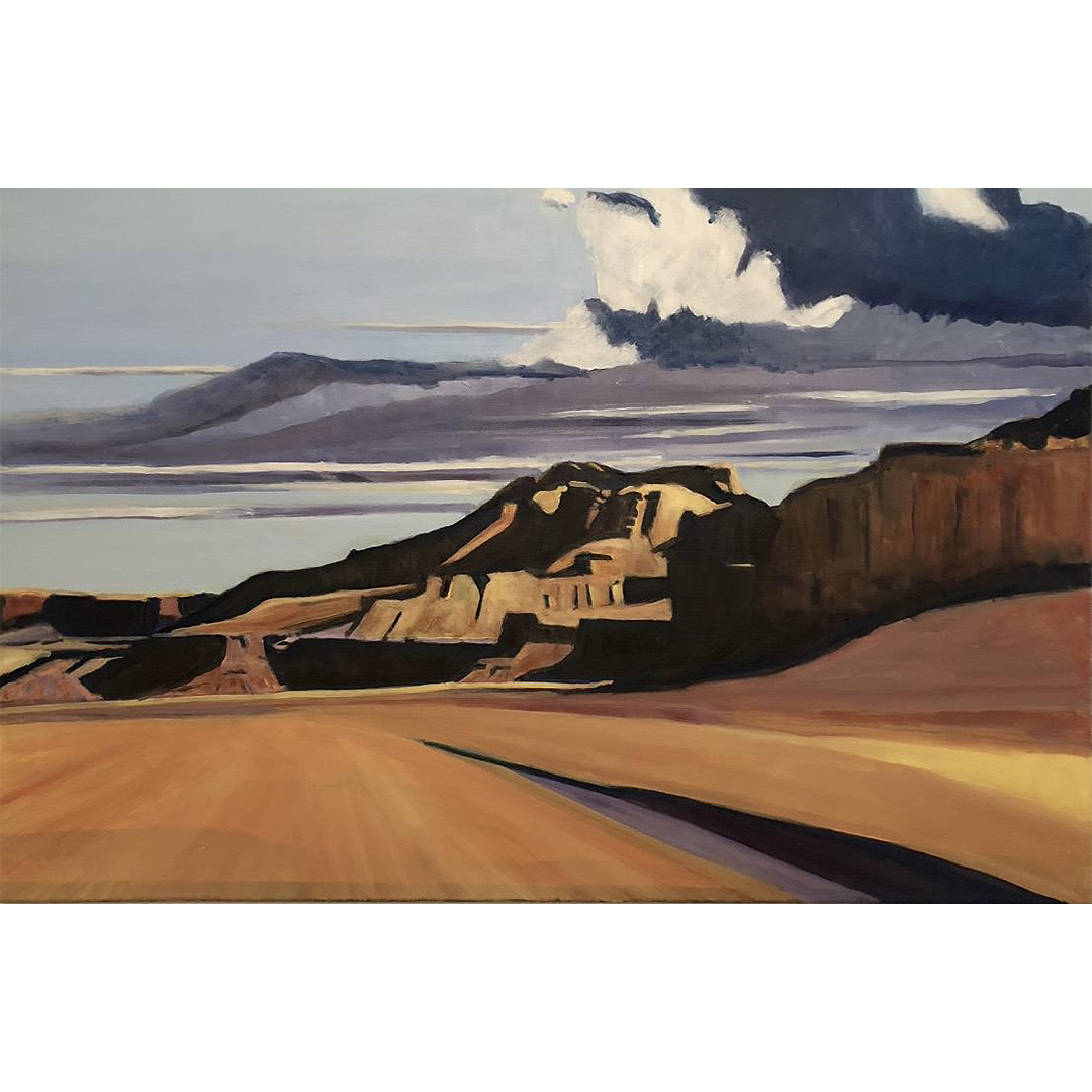 Steve Latimer "Marble Canyon Shadows" Oil On Canvas Painting