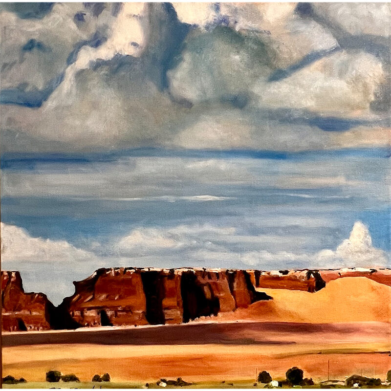 Steve Latimer "Red Mesa Afternoon" Oil Painting