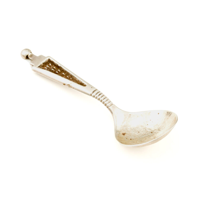 Charles Loloma Sterling Silver Spoon