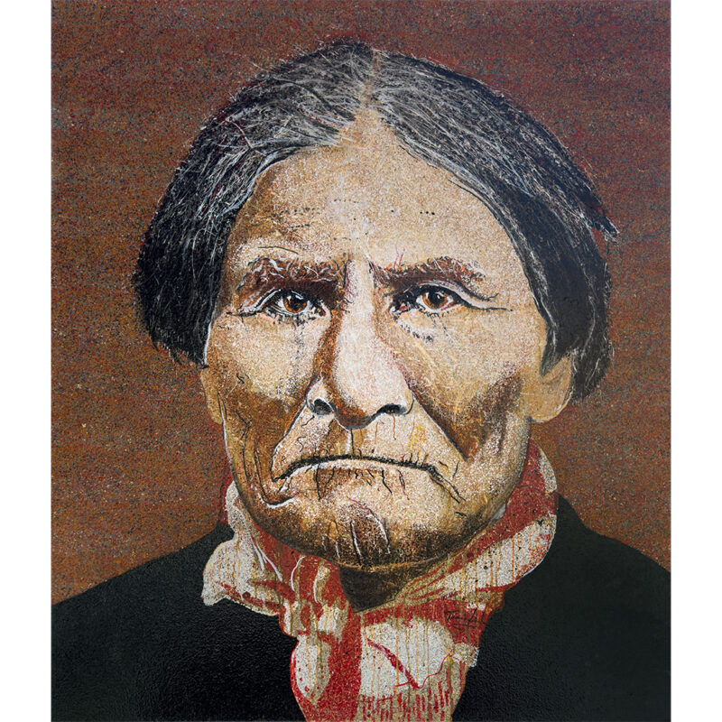 Tomas Lasansky Splatter Geronimo Painting