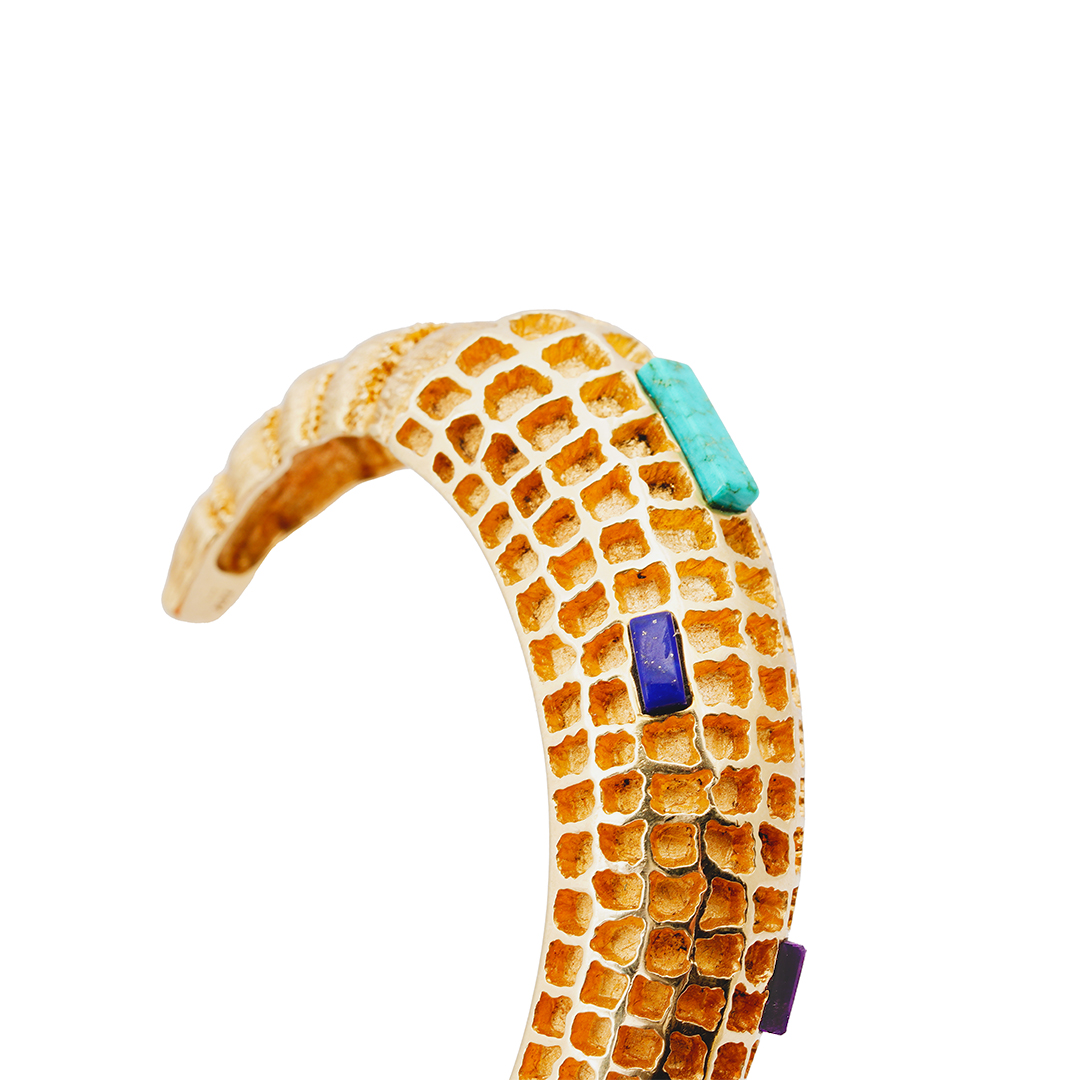 James Little 14K Gold Corn Bracelet - Image 4