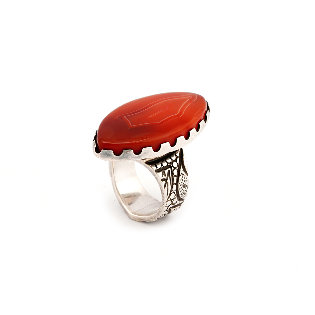 Jarad Chavez Jasper Sterling Silver Ring - Image 2