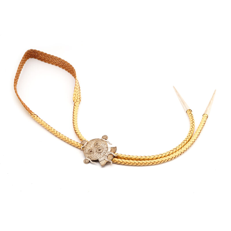 Ric Charlie Tufa Cast Mud Head Bolo Tie