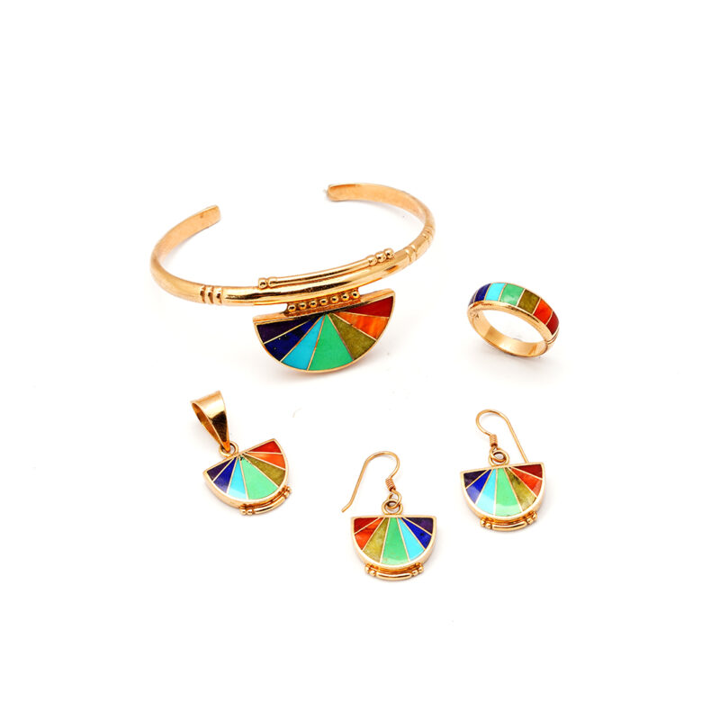 Ray Tracey Gold Original Handmade Set