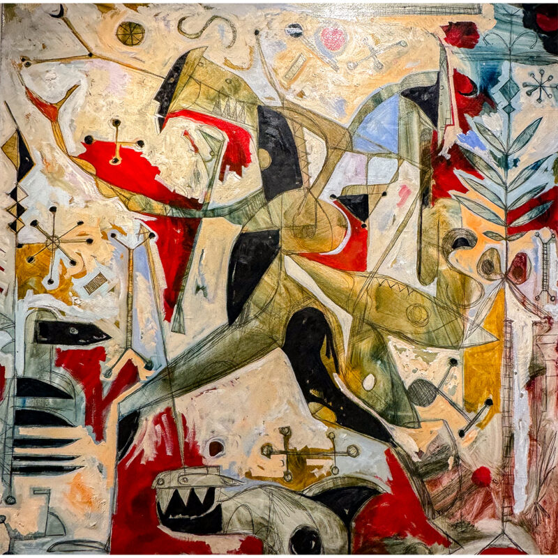 Sheldon Harvey Acrylic On Canvas