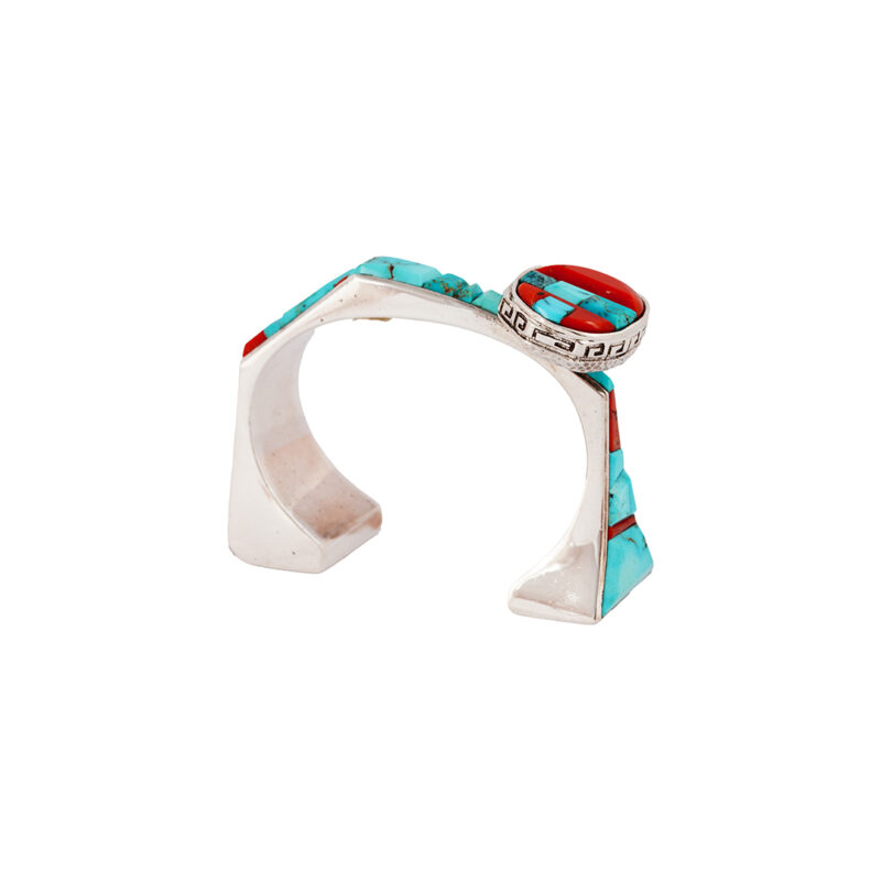 T.DEE Sterling Silver Inlaid Bracelet