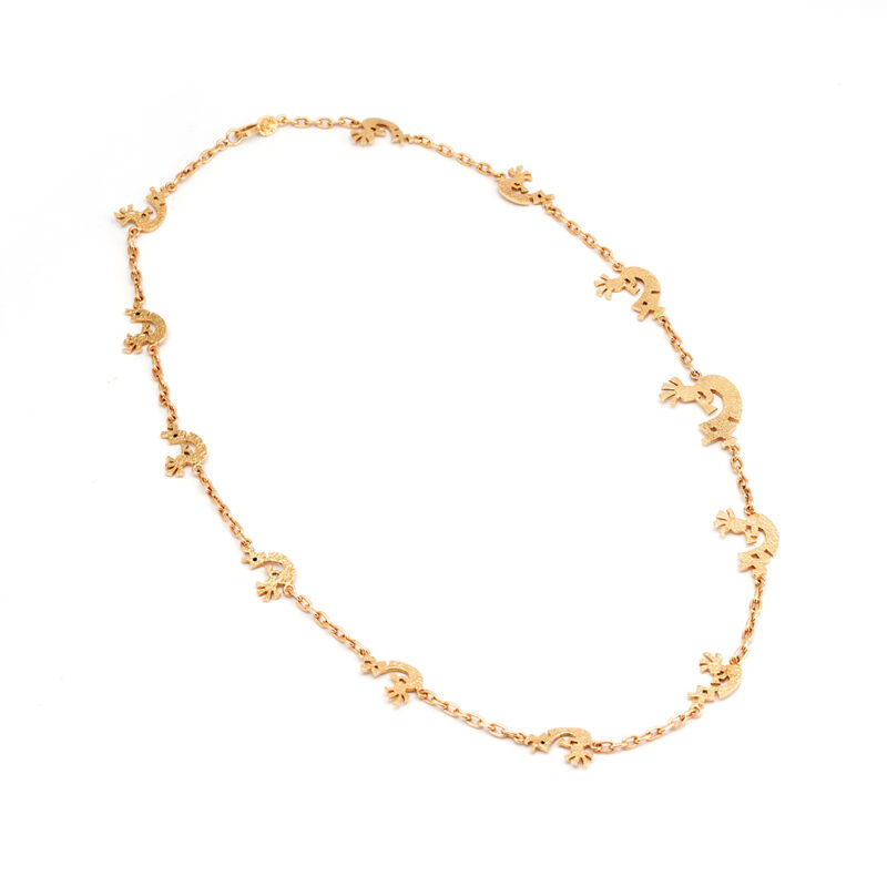 Don Supplee 14k Tufa Cast Necklace