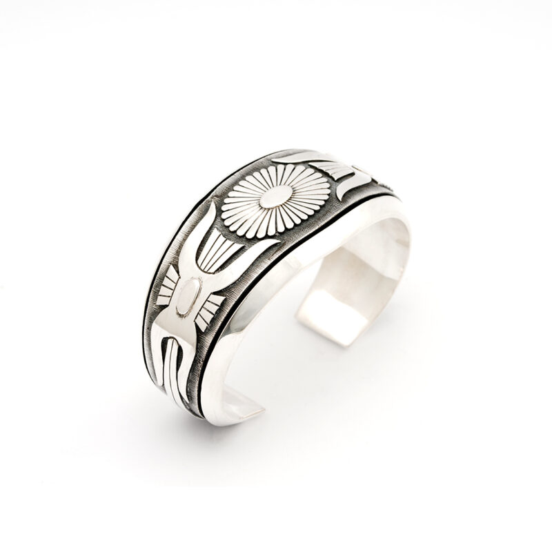 Howard Nelson Sterling Overlay Bracelet