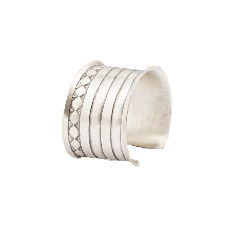 James Faks Sterling Silver Bracelet