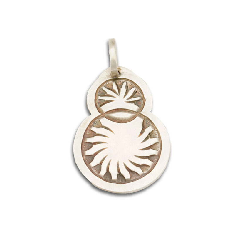 James Faks Sterling Silver Pendant