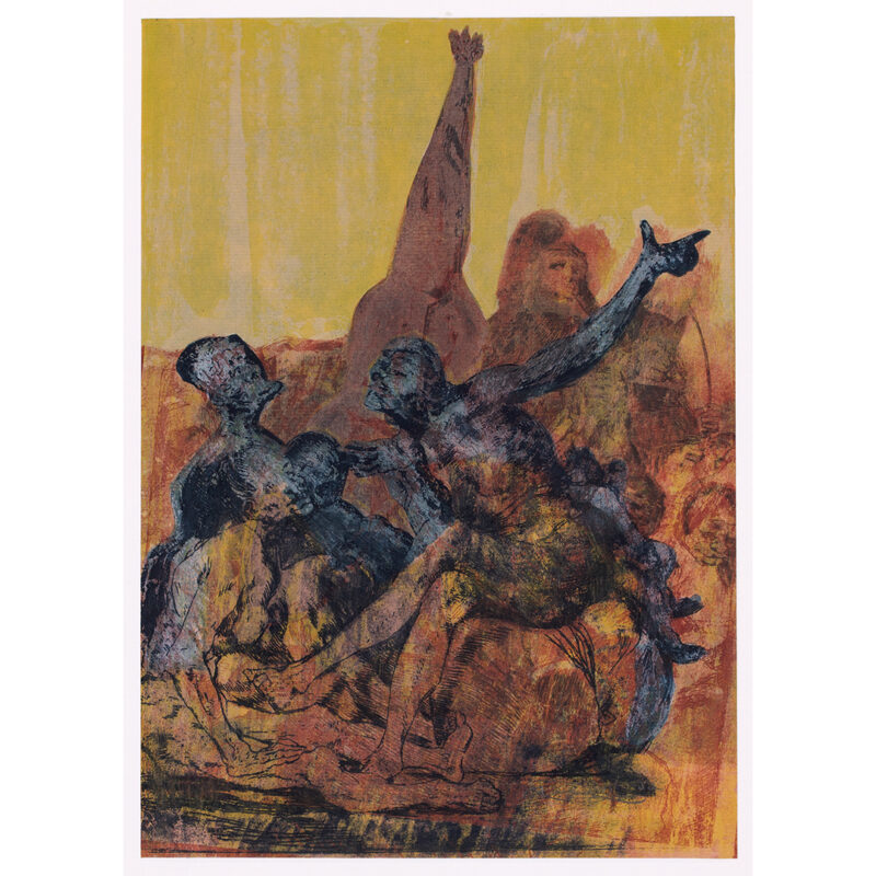 Adam Rake Potassium Dichromate, Relief, Monotype