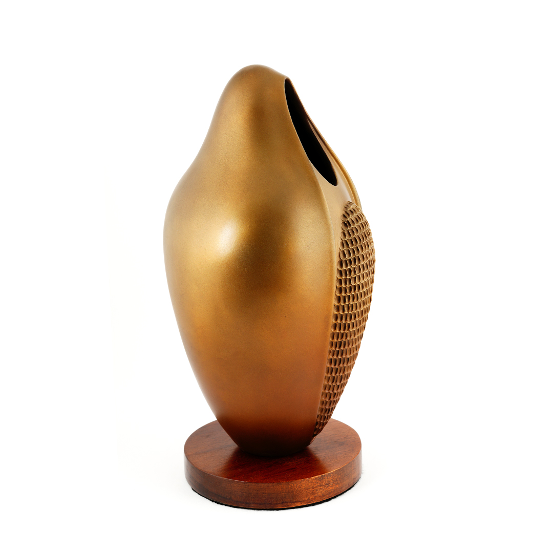 Al Qoyawayma Corn Maiden Bronze Sculpture - Image 3