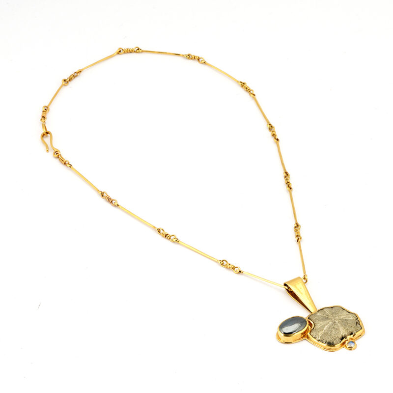 Eveli Sabatie 14K Gold Necklace