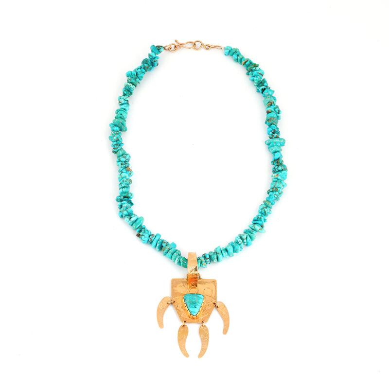 Terrence Campbell Lone Mountain Nuggest Necklace