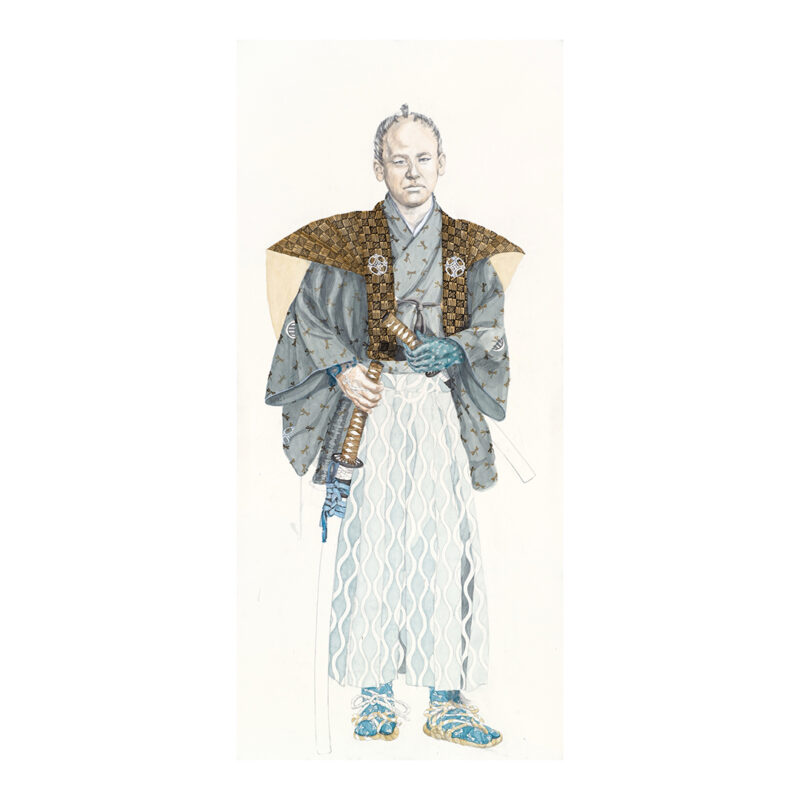 Diego Lasansky Mixed Media Drawing